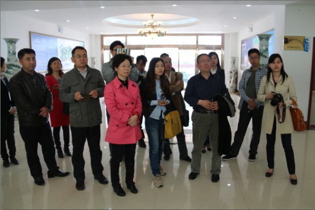 重庆江北区观摩团来访