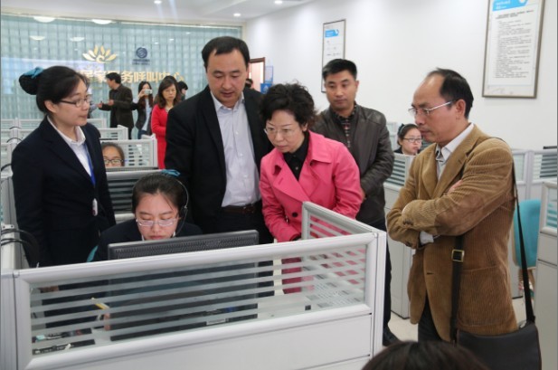 重庆江北区观摩团来访