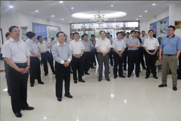 全市社会管理综合治理工作观摩团来我中心调�?