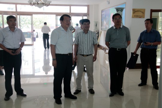 山东省政法委副书记丛大鸣来访