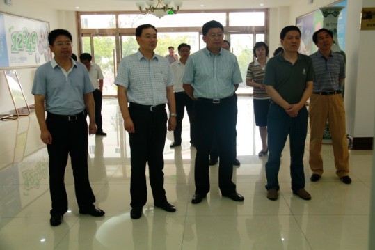 省民间组织管理局领导来中心检查指导工�?