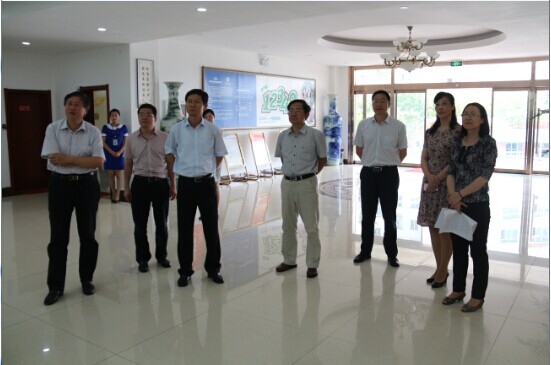 日照市政府�?察团来访